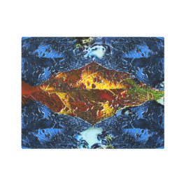 Impresión En Metal A Bright Goldfish