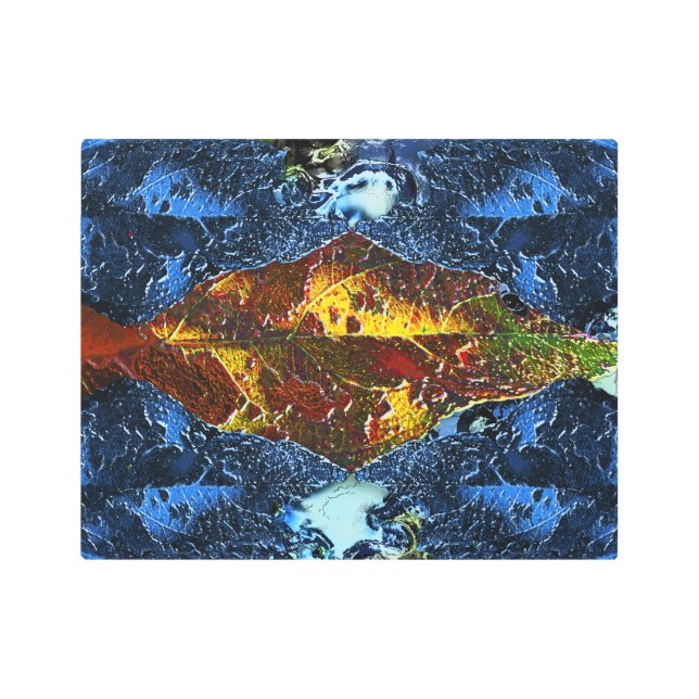 Impresión En Metal A Bright Goldfish (Anverso)