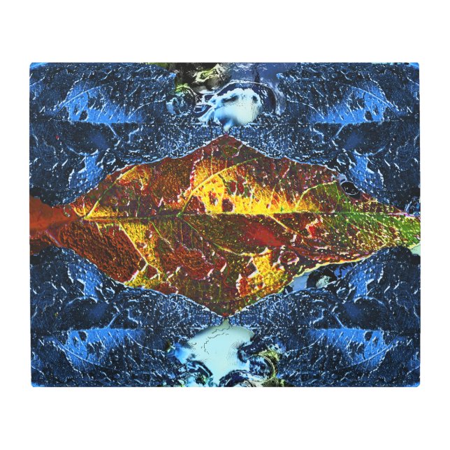 Impresión En Metal A Bright Goldfish (Anverso)