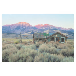 Impresión En Metal Abandonado