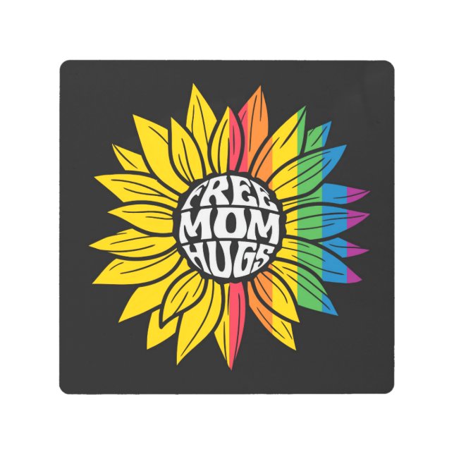 Impresión En Metal ¡Abrazos libres! (Anverso)