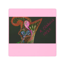 Impresión En Metal Abstract Art Metal Print