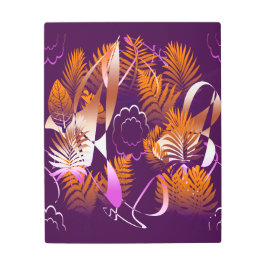 Impresión En Metal Abstract Autumnal Melancholy