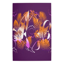 Impresión En Metal Abstract Autumnal Melancholy