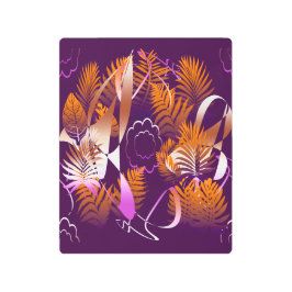 Impresión En Metal Abstract Autumnal Melancholy