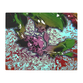 Impresión En Metal Abstract Background_Holly Branch