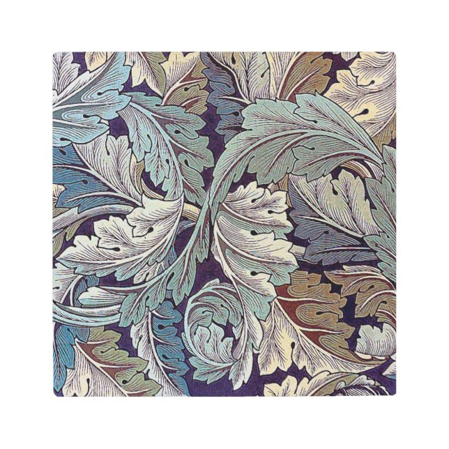 Impresión En Metal Acanthus, William Morris (Anverso)