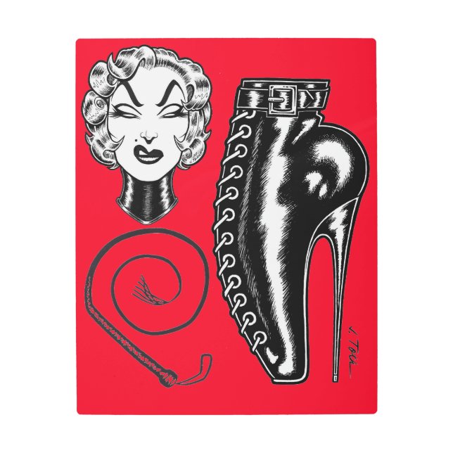 Impresión En Metal Accesorios Carnivorous™ (Anverso)