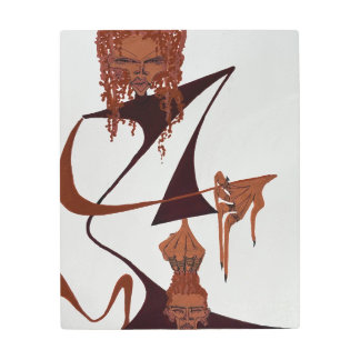 Impresión En Metal acrylic drawing art