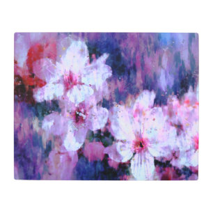 Impresión En Metal Acuarela almendra