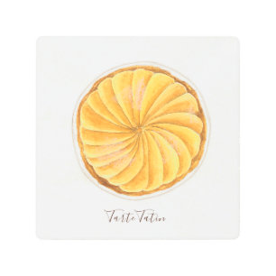 Impresión En Metal acuarela de Tarte Tatin