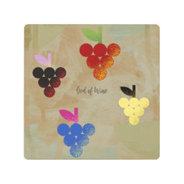 Impresión En Metal Adonis Dios del Vino