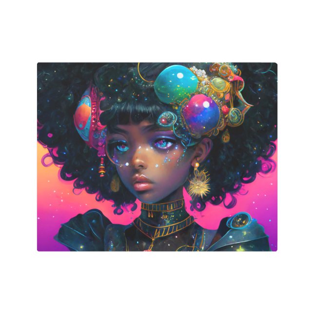 Impresión En Metal Adorned Knight (Anverso)