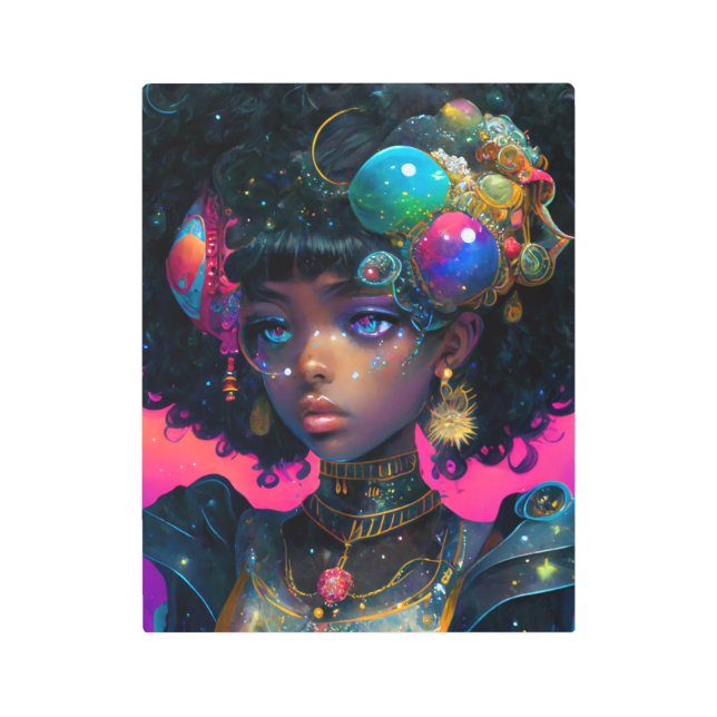 Impresión En Metal Adorned Knight (Anverso)