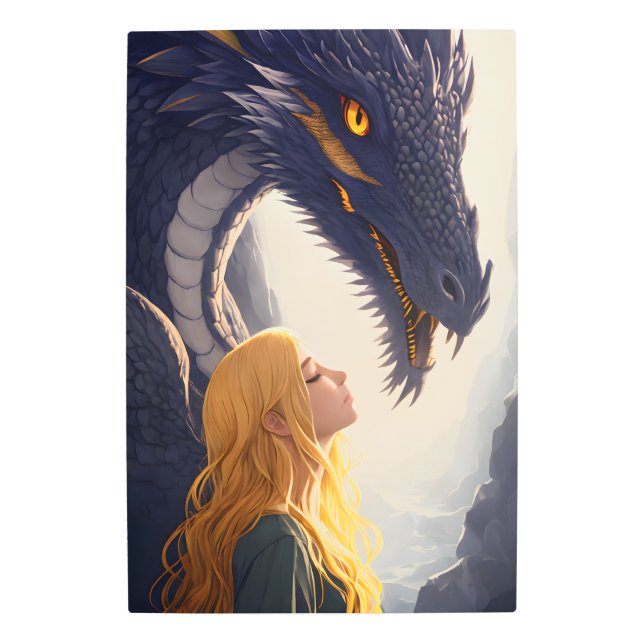 Impresión En Metal Afecto profundo 114 (Anverso)