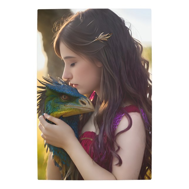 Impresión En Metal Afecto profundo 16 (Anverso)