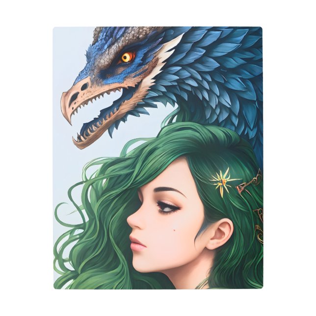 Impresión En Metal Afecto profundo 65 (Anverso)