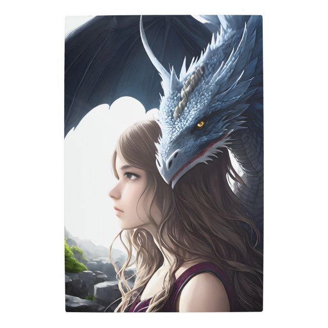 Impresión En Metal Afecto profundo 97 (Anverso)