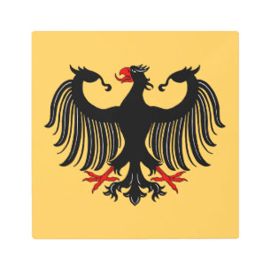 Impresión En Metal Águila alemana