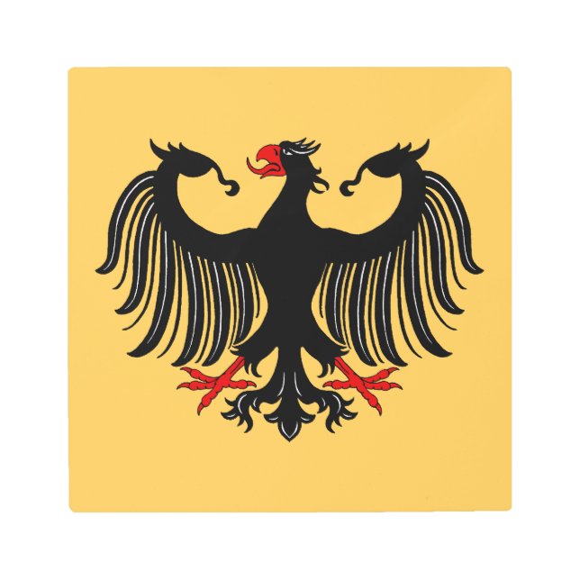 Impresión En Metal Águila alemana (Anverso)