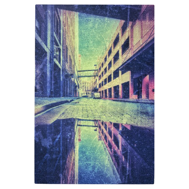 Impresión En Metal Alameda urbana (Anverso)