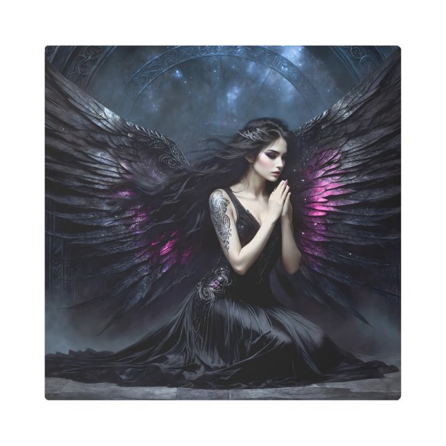 Impresión En Metal Alas calientes 4 (Anverso)