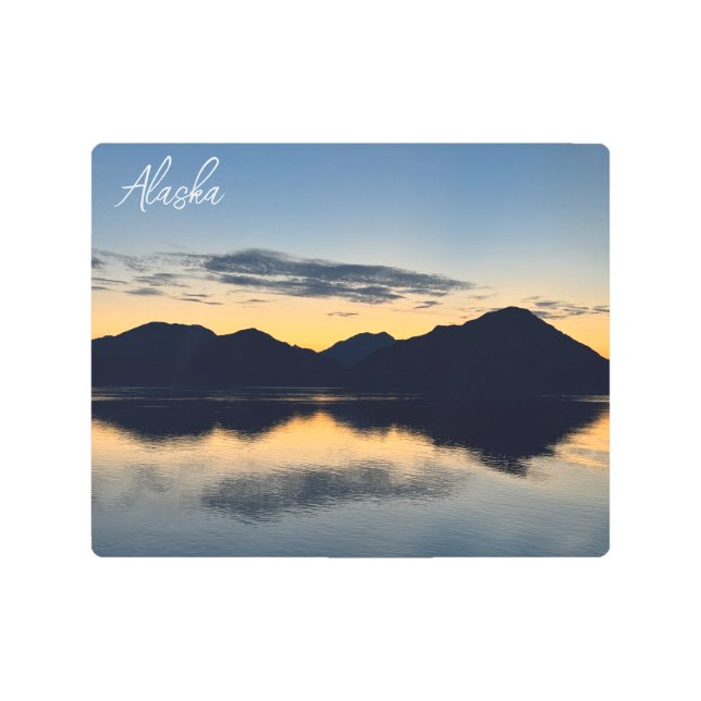 Impresión En Metal Alaska - Tierra del sol de medianoche (Anverso)