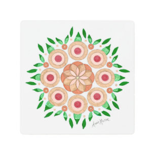 Impresión En Metal Alegría por el crecimiento