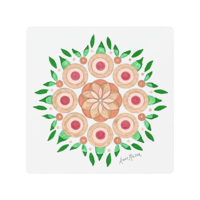 Impresión En Metal Alegría por el crecimiento (Anverso)