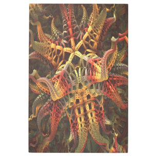 Impresión En Metal Alien Octopus