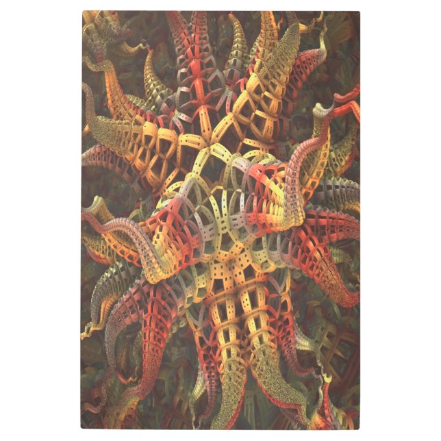 Impresión En Metal Alien Octopus (Anverso)