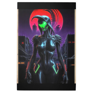 Impresión En Metal Alien Raven 03