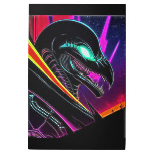 Impresión En Metal Alien Raven 07