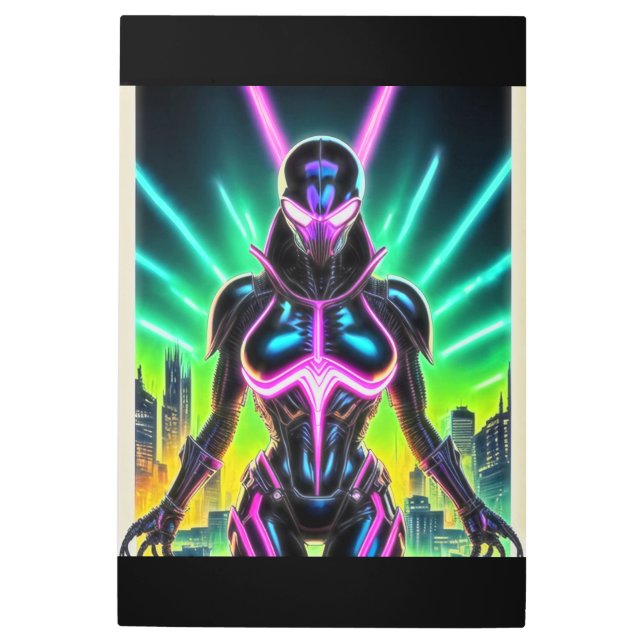 Impresión En Metal Alien Raven 09 (Anverso)