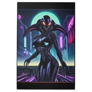Impresión En Metal Alien Raven 10