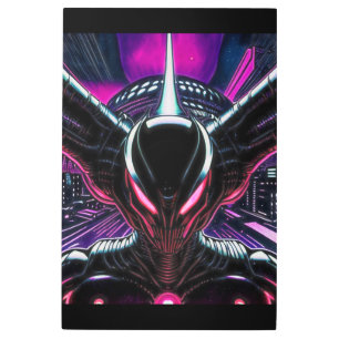 Impresión En Metal Alien Raven 11