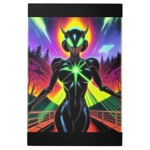 Impresión En Metal Alien Raven 26