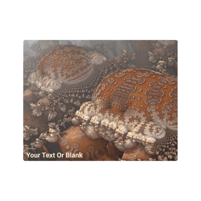 Impresión En Metal Alien Sea Life (Anverso)