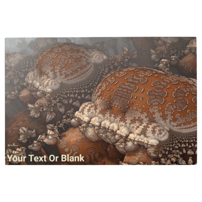 Impresión En Metal Alien Sea Life (Anverso)