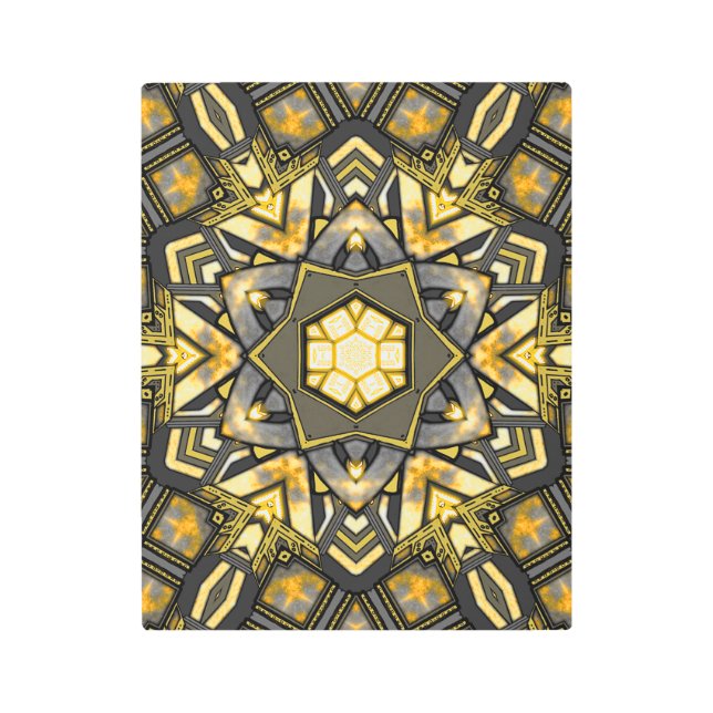 Impresión En Metal Amanecer de la luna de otoño (Anverso)