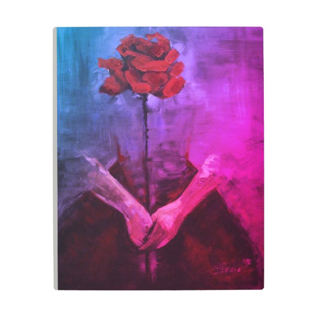 Impresión En Metal Amar (Anverso)