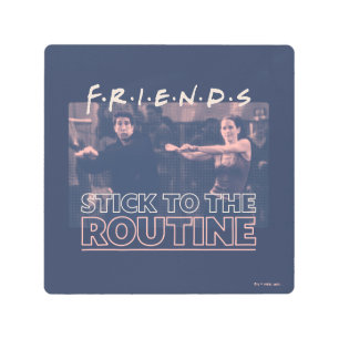 Impresión En Metal AMIGOS™   Adherirse a la rutina