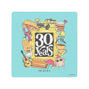 Impresión En Metal AMIGOS™   Gráfico de 30 años