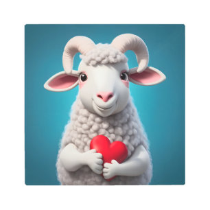 Impresión En Metal Amo Ewe