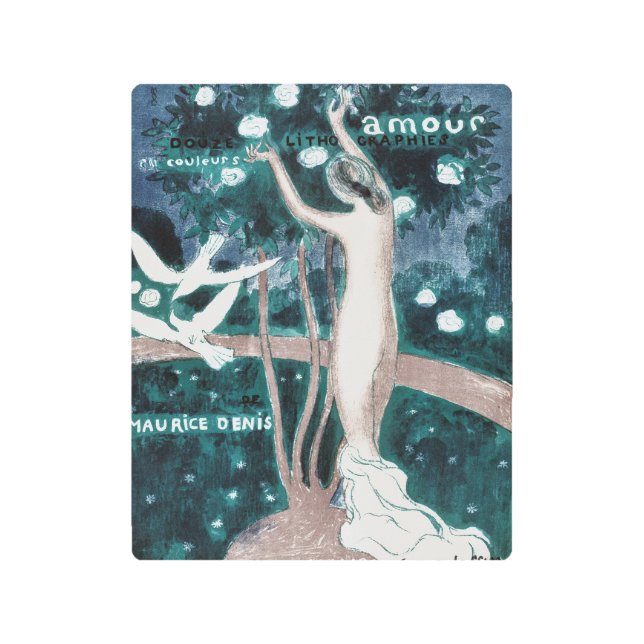 Impresión En Metal Amor (Amor), Maurice Denis (Anverso)