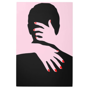 IMPRESIÓN EN METAL AMOR Y ROMANÍA