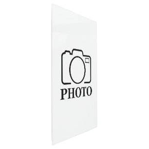 Impresión En Metal Añadir Boda fotográfico personalizado moderno eleg