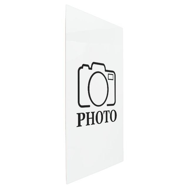 Impresión En Metal Añadir Boda fotográfico personalizado moderno eleg (3/4)