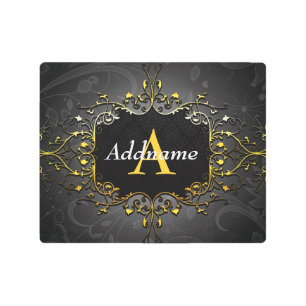 Impresión En Metal Añadir su nombre e inicial