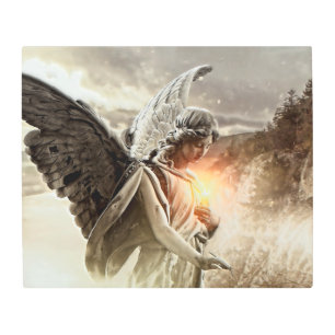 Impresión En Metal Ángel de los Desafortunados